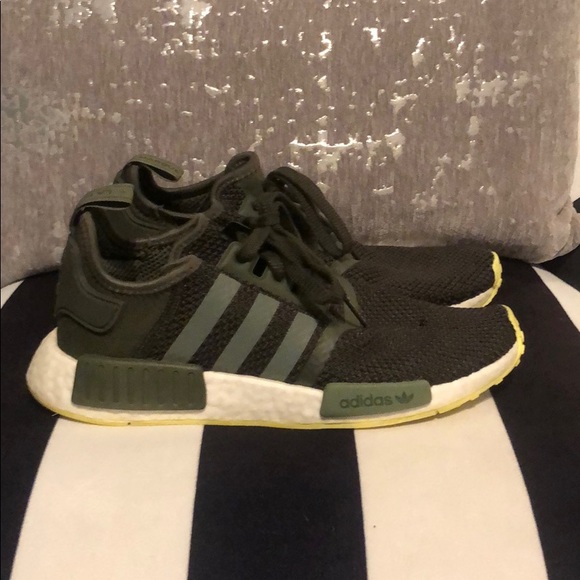 army green adidas nmd